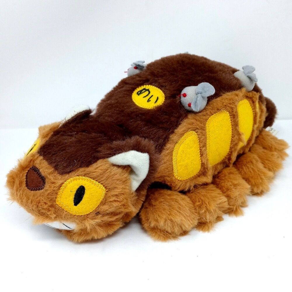 Studio Ghibli My Neighbor Totoro 12" Catbus Sun Arrow Plush Doll Toy Miyazaki
